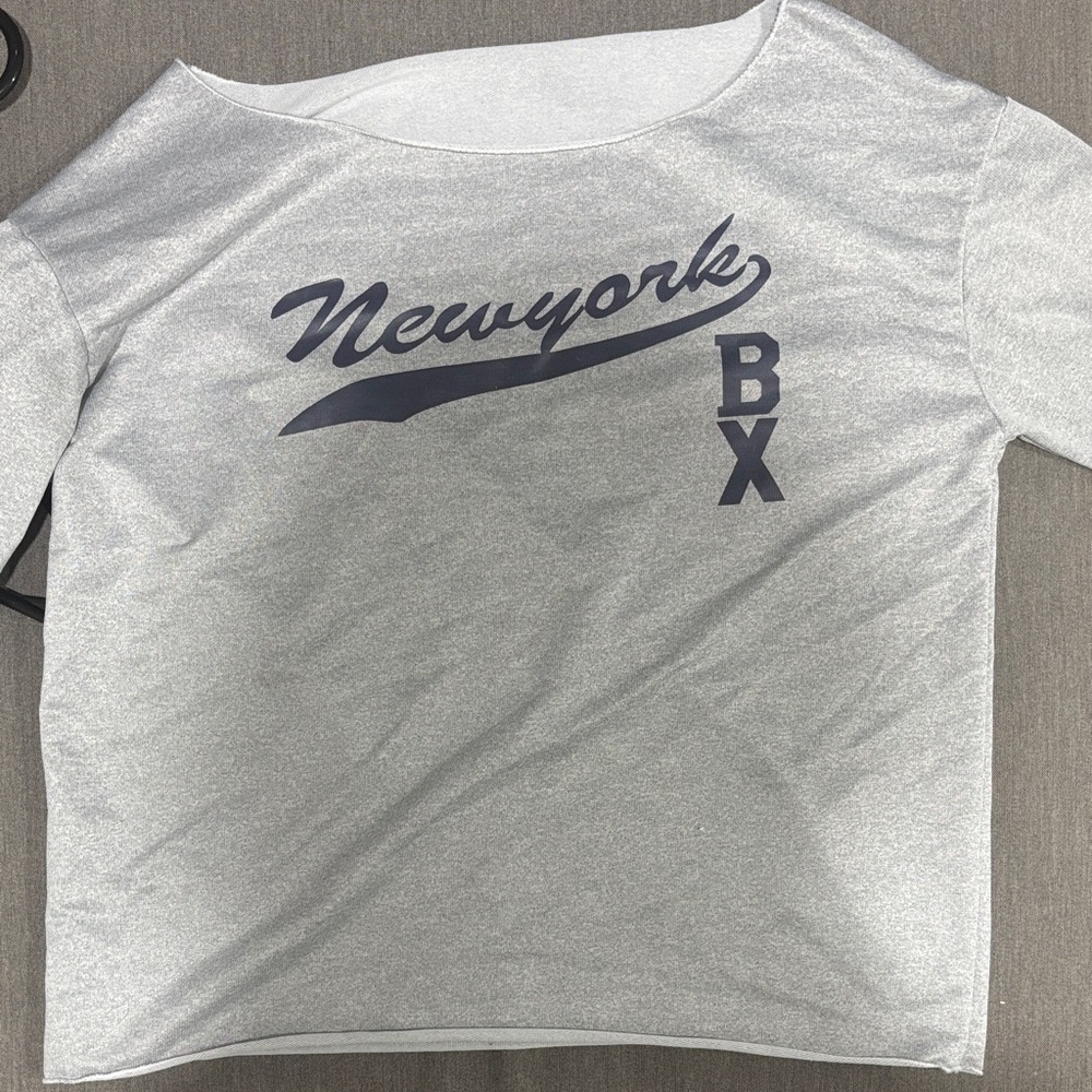 Gray New York Graphic T-Shirt